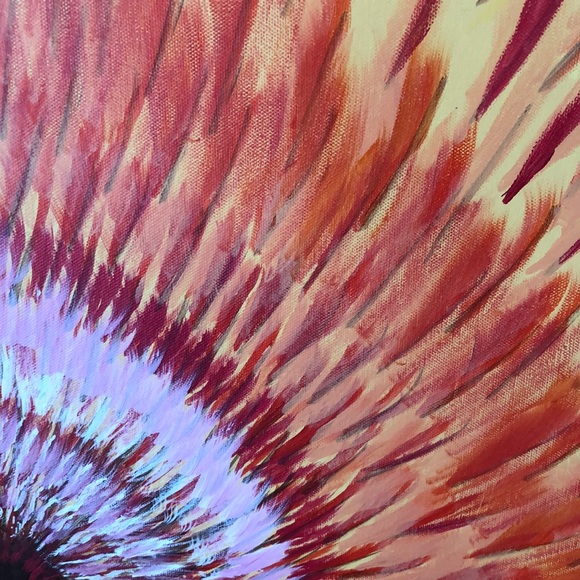 Hello Sunshine Acrylic Painting - Picture 4 of 5